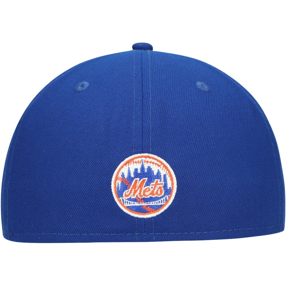 New York Mets Shadow Logo 59FIFTY Fitted Hat Royal