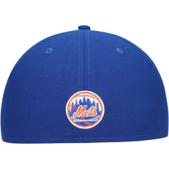 New York Mets Shadow Logo 59FIFTY Fitted Hat Royal