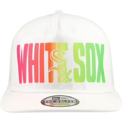 Chicago White Sox Spring Spectrum Golfer Snapback Hat White