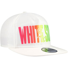 Chicago White Sox Spring Spectrum Golfer Snapback Hat White