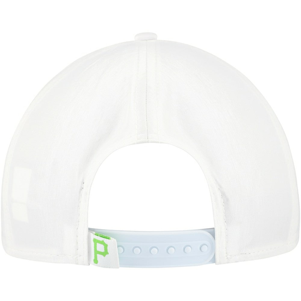 Pittsburgh Pirates Spring Spectrum Golfer Snapback Hat White