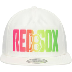 Boston Red Sox Spring Spectrum Golfer Snapback Hat White