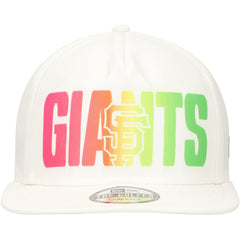 San Francisco Giants Spring Spectrum Golfer Snapback Hat White