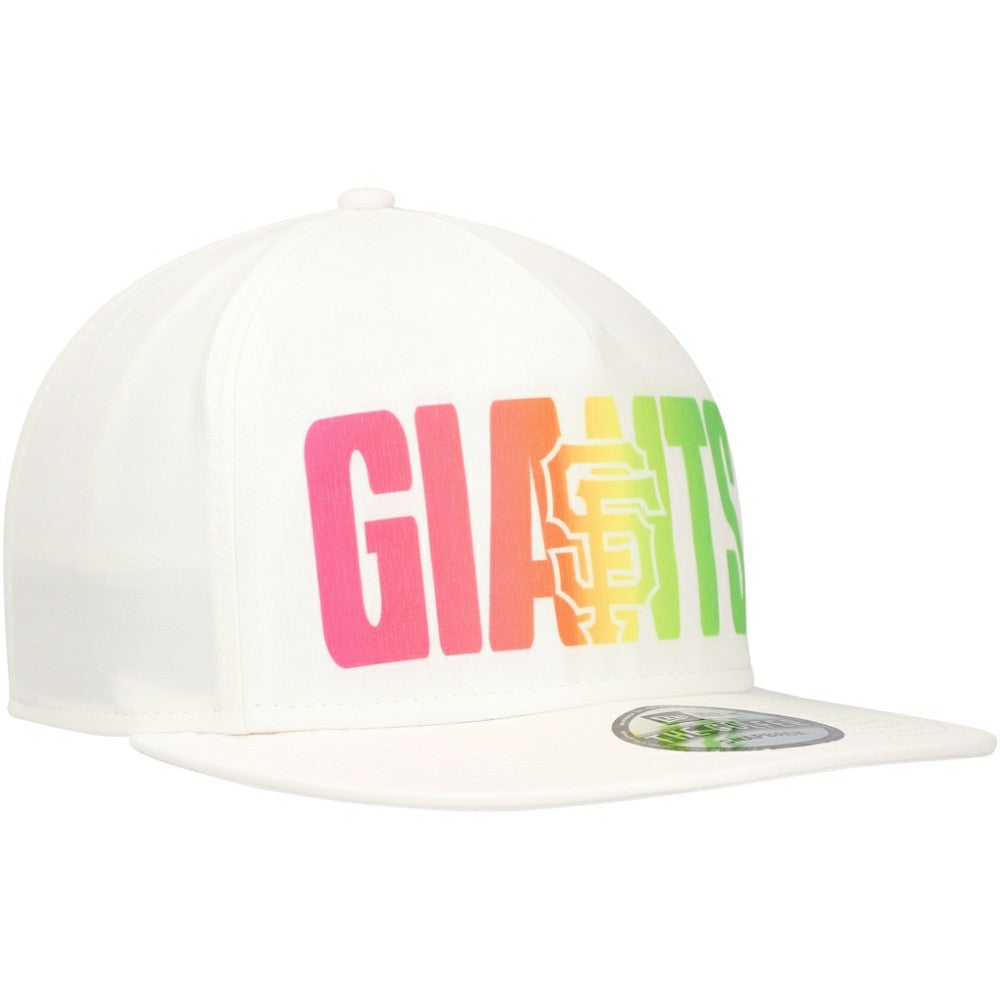 San Francisco Giants Spring Spectrum Golfer Snapback Hat White