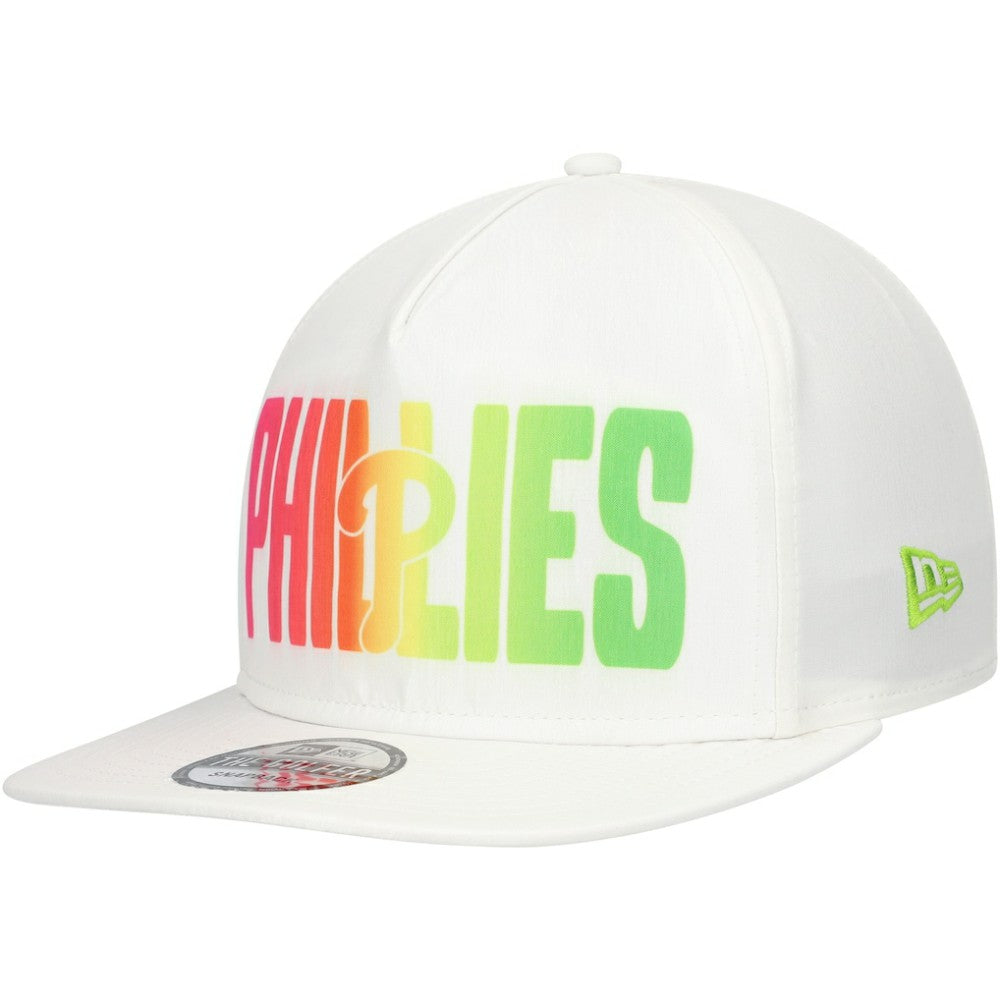 Philadelphia Phillies Spring Spectrum Golfer Snapback Hat White