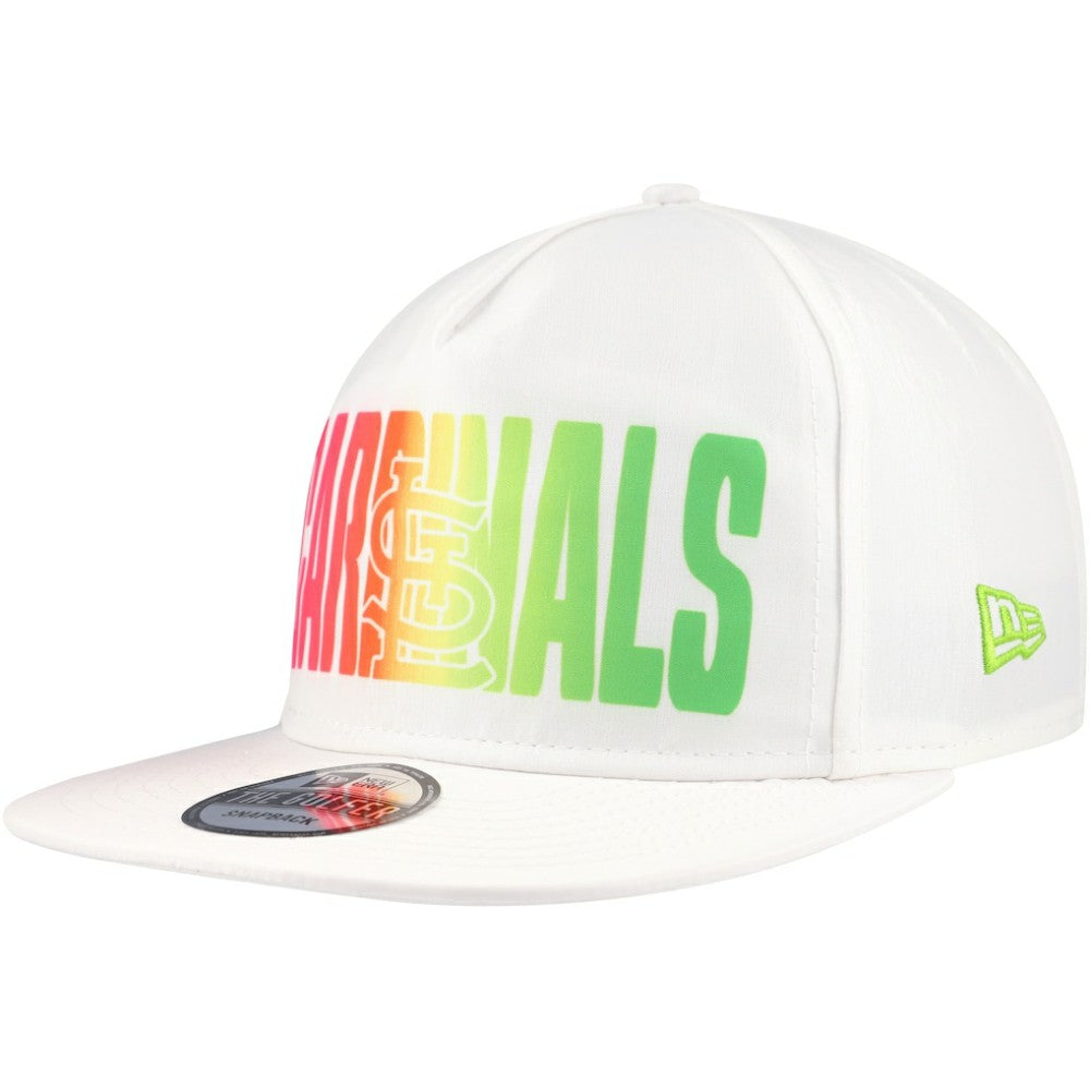 St. Louis Cardinals Spring Spectrum Golfer Snapback Hat White