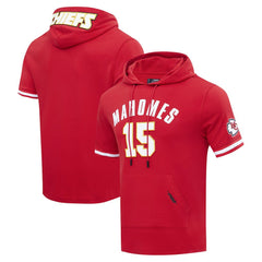 Patrick Mahomes Kansas City Chiefs Pro Standard Player Name & Number Hoodie T-Shirt - Red discount