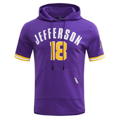 Justin Jefferson Minnesota Vikings Pro Standard Player Name & Number Hoodie T-Shirt - Purple outlet