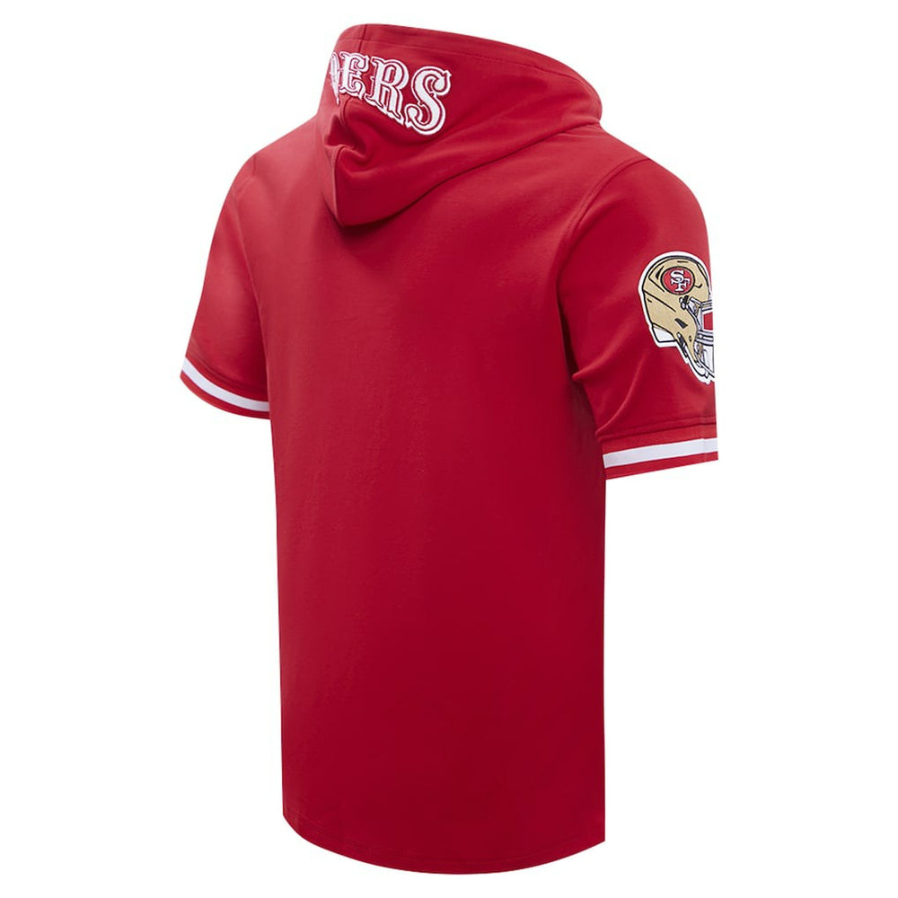 Christian McCaffrey San Francisco 49ers Pro Standard Player Name & Number Hoodie T-Shirt - Scarlet discount