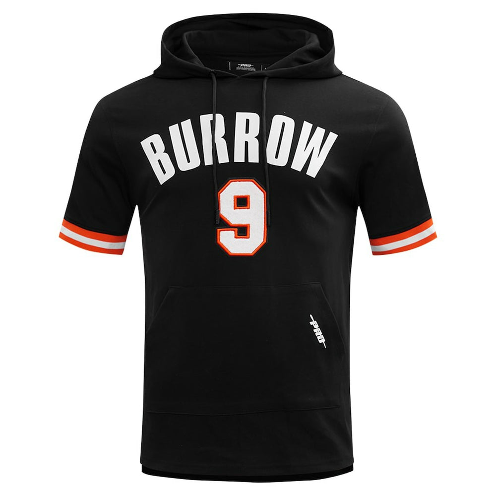 Joe Burrow Cincinnati Bengals Pro Standard Player Name & Number Hoodie T-Shirt - Black discount