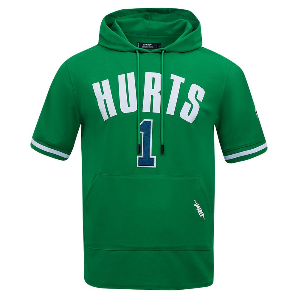 Jalen Hurts Philadelphia Eagles Pro Standard Player Name & Number Hoodie T-Shirt - Kelly Green on sale