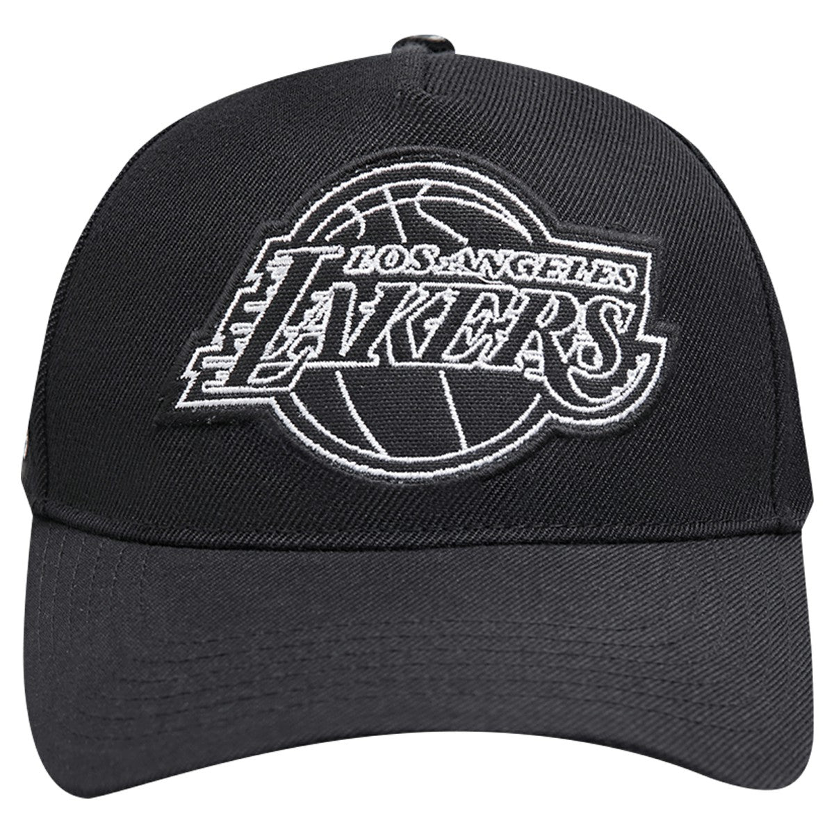 Los Angeles Lakers Pro Standard Paint the City Pinch Front Snapback Hat - Black outlet