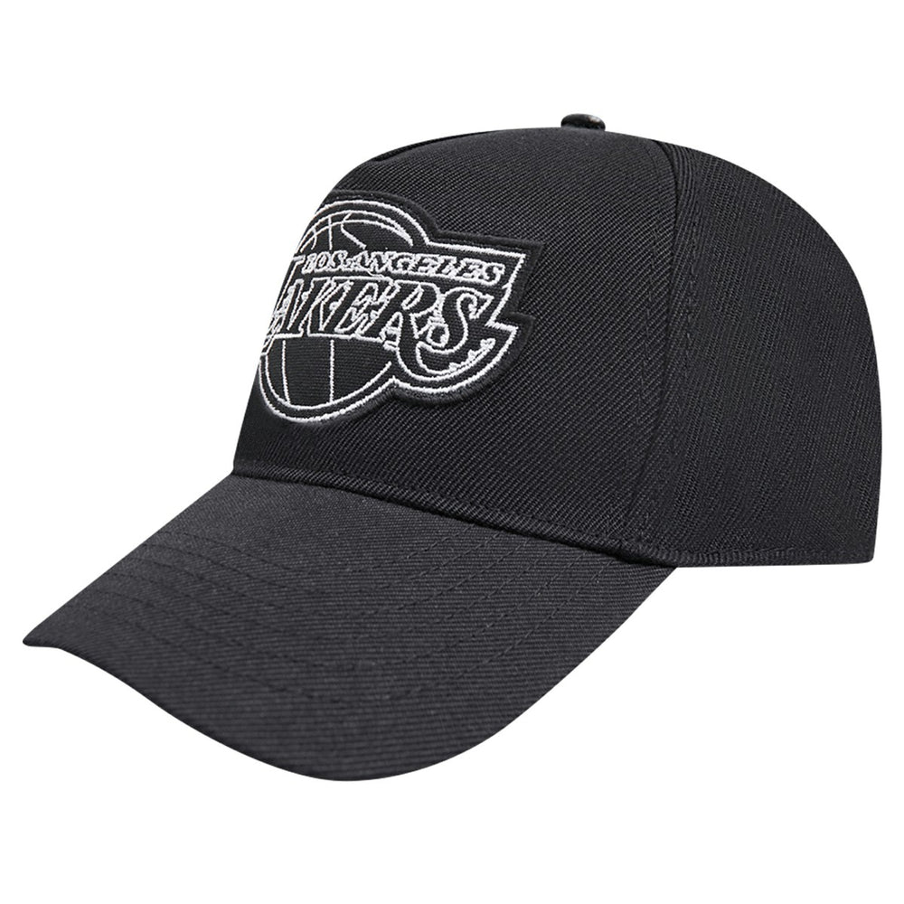 Los Angeles Lakers Pro Standard Paint the City Pinch Front Snapback Hat - Black outlet