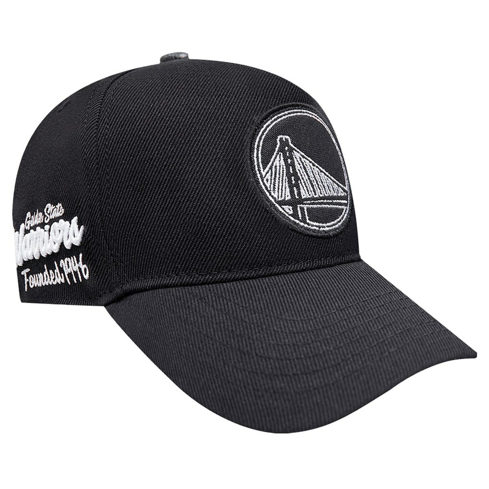 Golden State Warriors Pro Standard Paint the City Pinch Front Snapback Hat sale - Black on sale