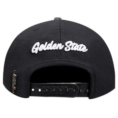 Golden State Warriors Pro Standard Paint the City Pinch Front Snapback Hat sale - Black on sale