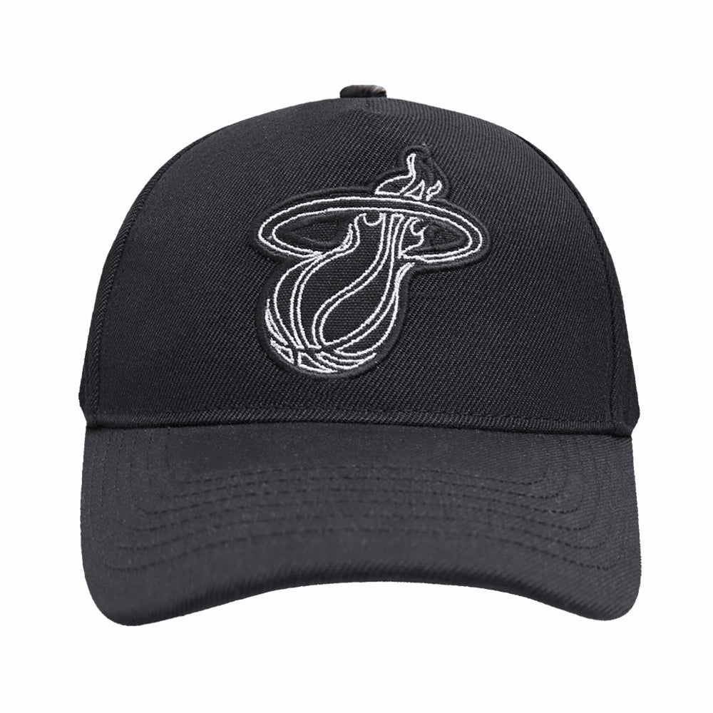 Miami Heat Pro Standard Paint the City Pinch Front Snapback Hat - Black online