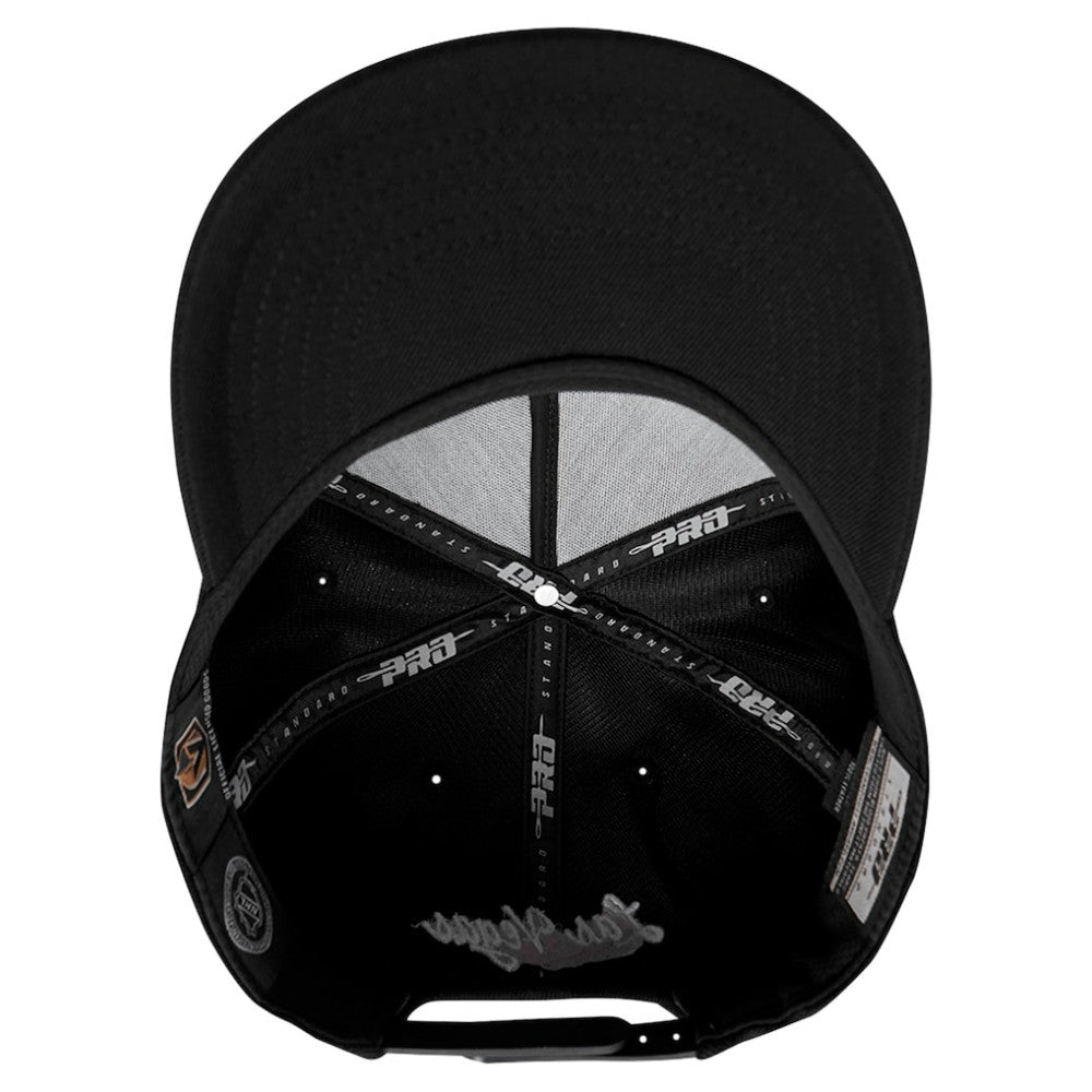 Vegas Golden Knights Pro Standard Paint the City Pinch Front Snapback Hat - Black Hats