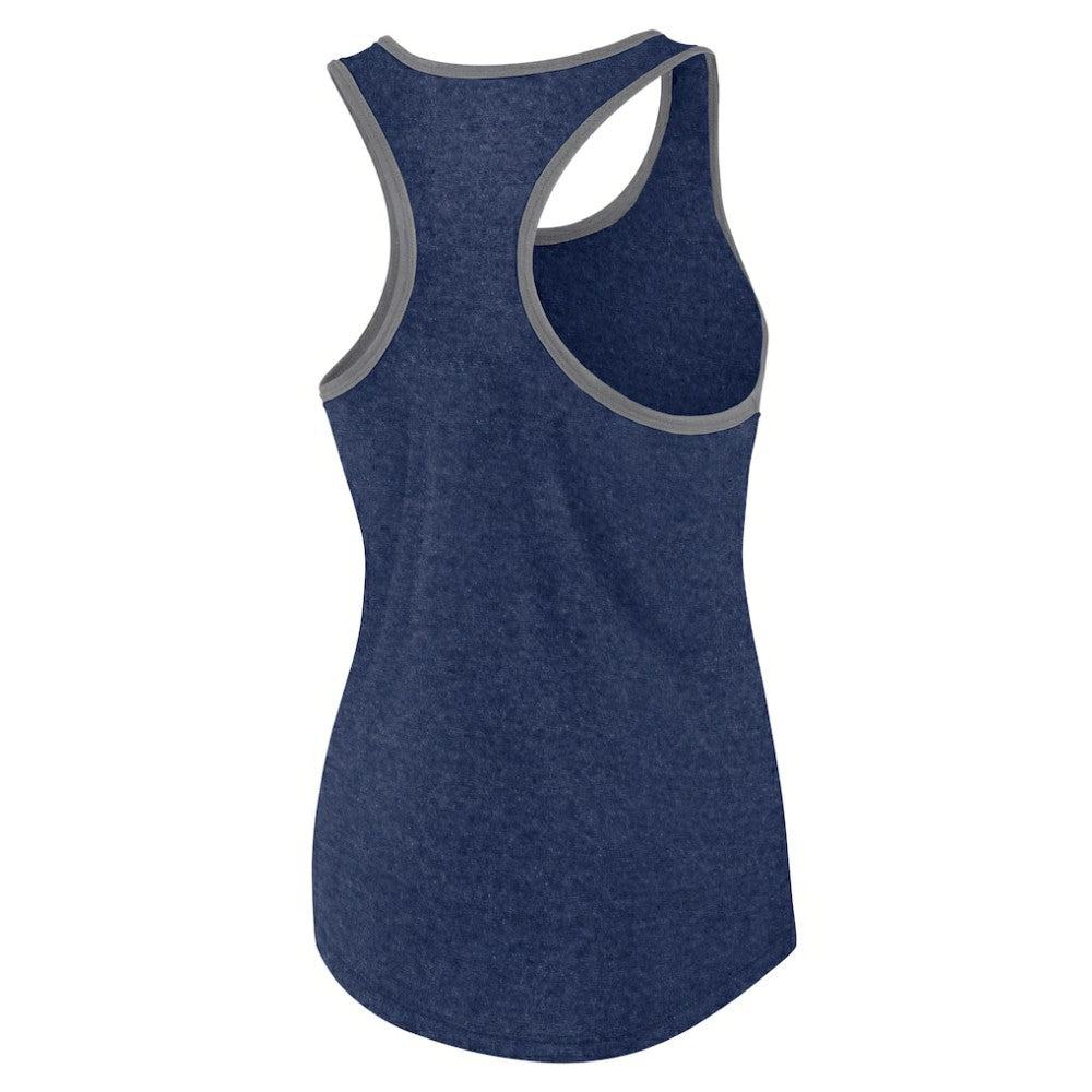 Tampa Bay Rays Profile Women's Plus Size Tank Top Navy