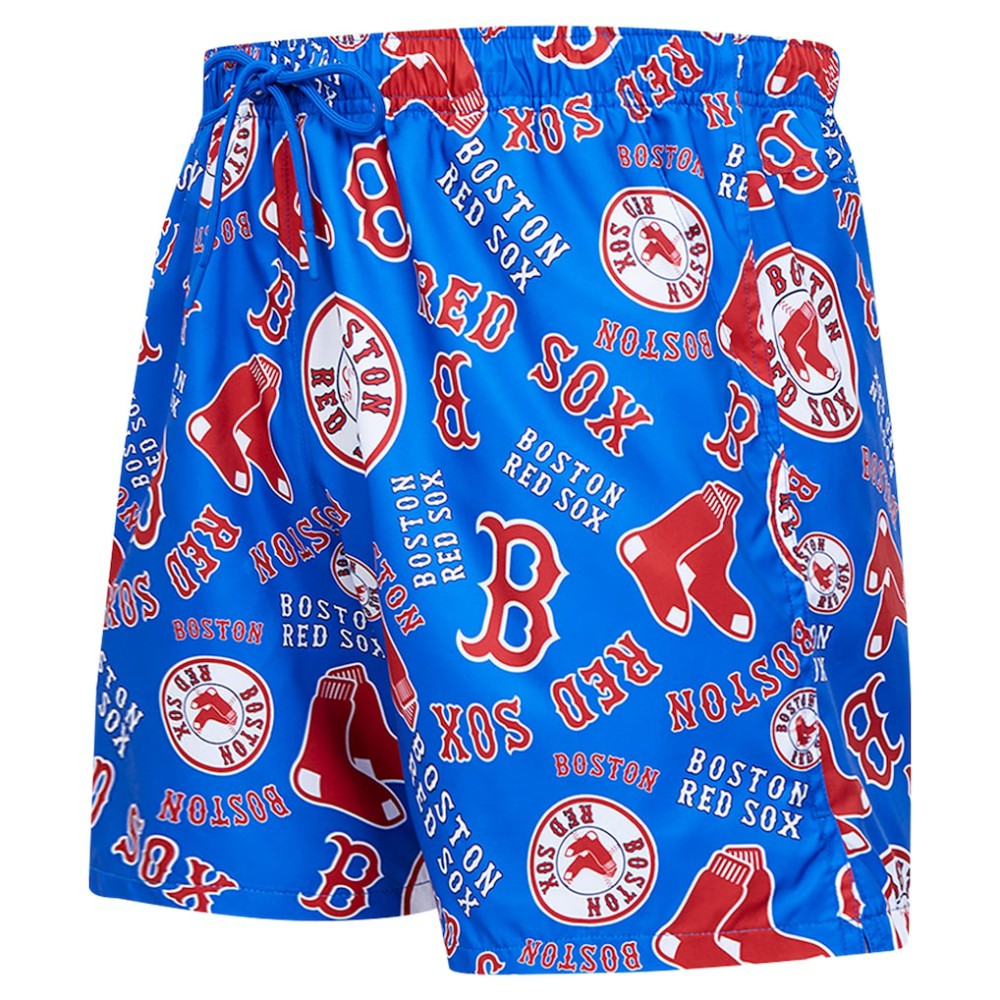Boston Red Sox Pro Standard Toss Logo Woven Shorts Navy