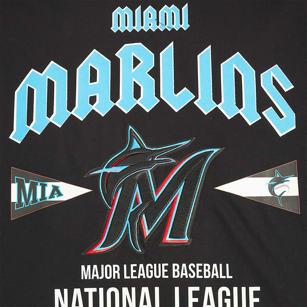 Miami Marlins Pro Standard Oversized City Tour T-Shirt Black