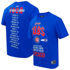 Chicago Cubs Pro Standard Oversized City Tour T-Shirt Royal