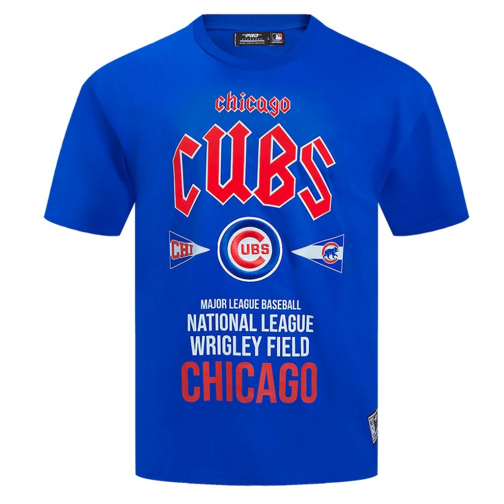 Chicago Cubs Pro Standard Oversized City Tour T-Shirt Royal