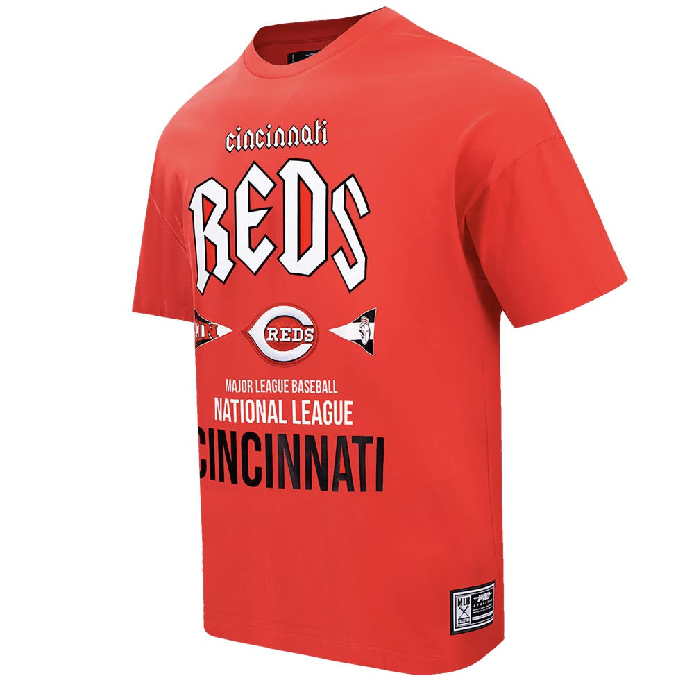 Cincinnati Reds Pro Standard Oversized City Tour T-Shirt Red