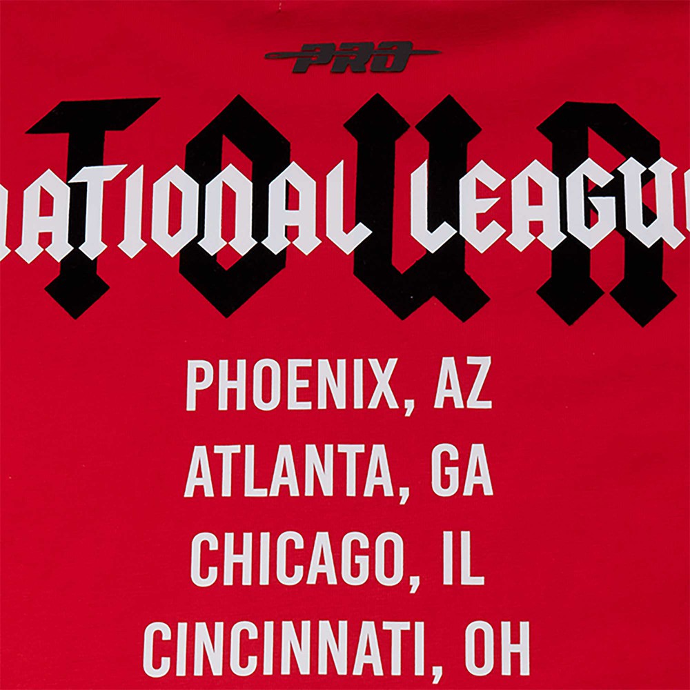 Cincinnati Reds Pro Standard Oversized City Tour T-Shirt Red