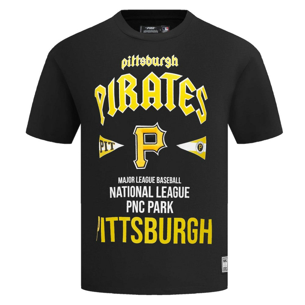 Pittsburgh Pirates Pro Standard Oversized City Tour T-Shirt Black