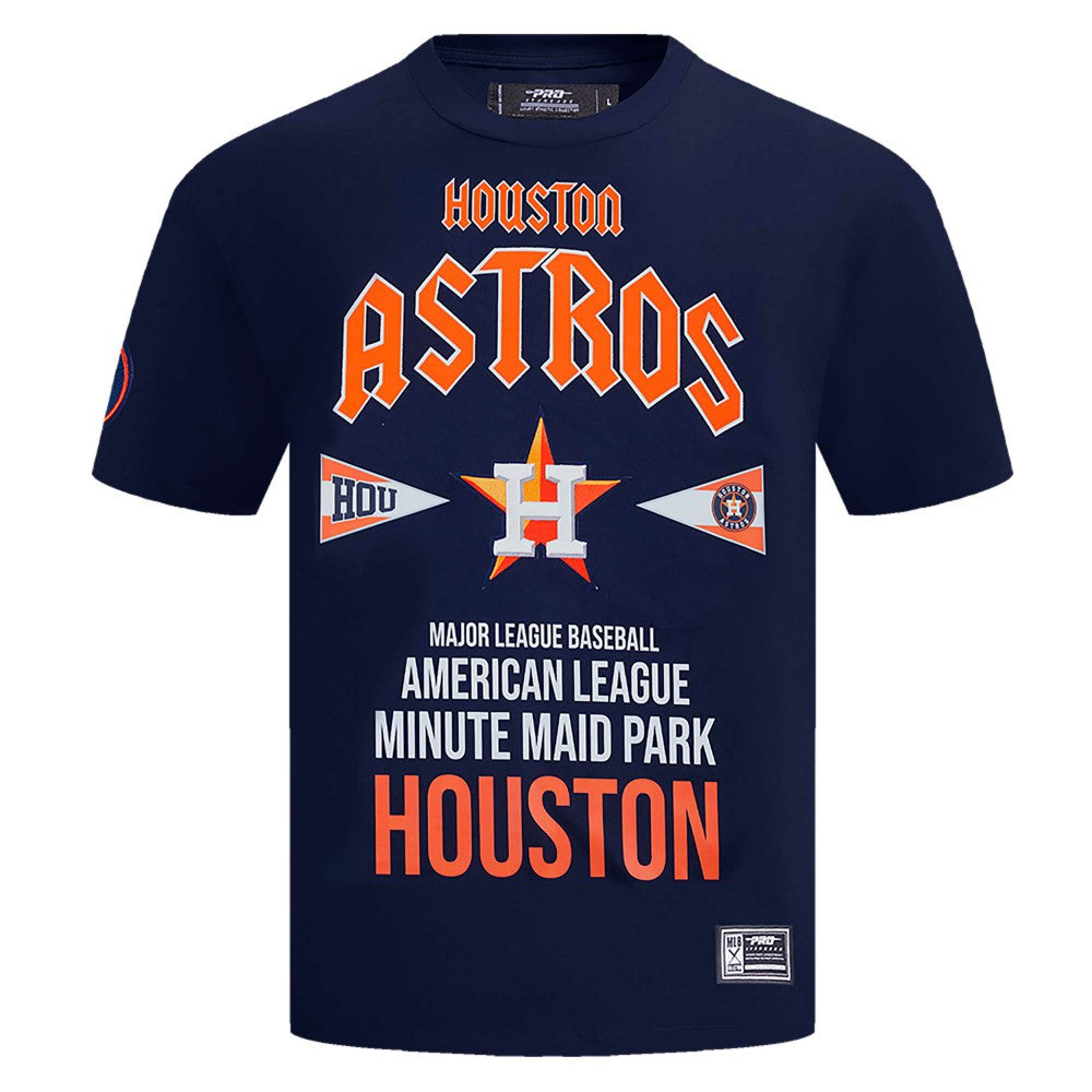 Houston Astros Pro Standard Oversized City Tour T-Shirt Navy