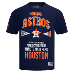 Houston Astros Pro Standard Oversized City Tour T-Shirt Navy