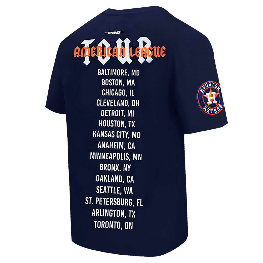 Houston Astros Pro Standard Oversized City Tour T-Shirt Navy