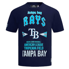 Tampa Bay Rays Pro Standard Oversized City Tour T-Shirt Navy