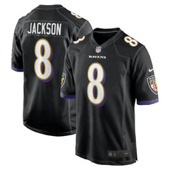 Lamar Jackson Baltimore Ravens Alternate Game Jersey - Black sale