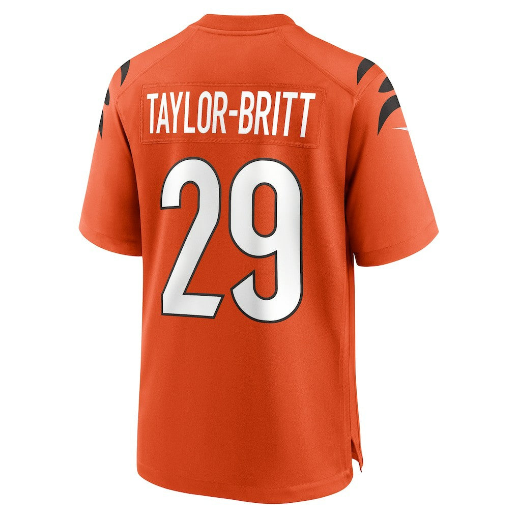Cam Taylor-Britt Cincinnati Bengals Alternate Game Jersey - Orange sale