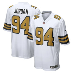 Cameron Jordan New Orleans Saints Alternate Game Jersey - White on sale