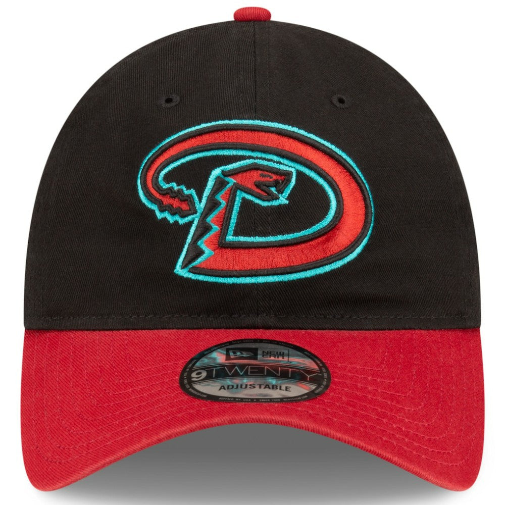 Arizona Diamondbacks Road Replica Core Classic 9TWENTY Adjustable Hat Black/Red