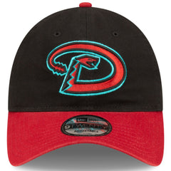 Arizona Diamondbacks Road Replica Core Classic 9TWENTY Adjustable Hat Black/Red