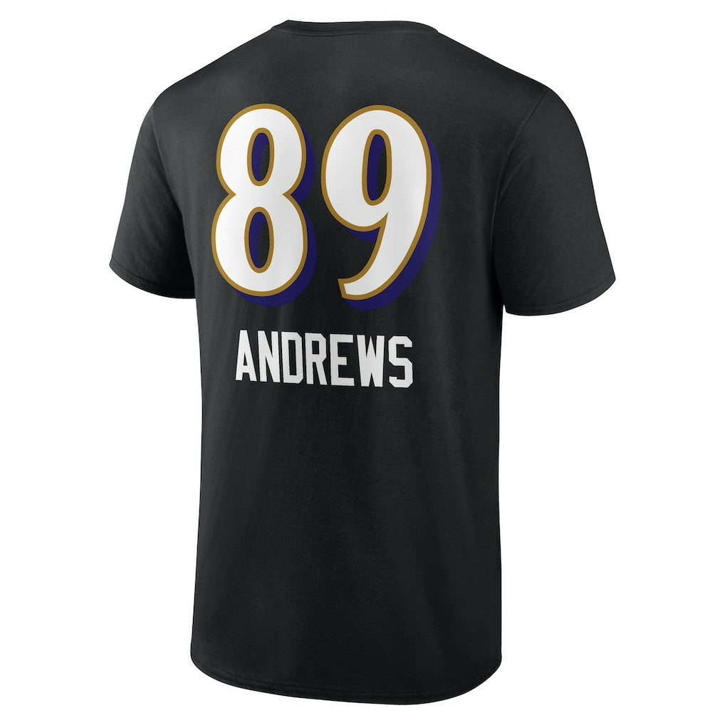 Mark Andrews Baltimore Ravens Team Wordmark Player Name & Number T-Shirt - Black outlet