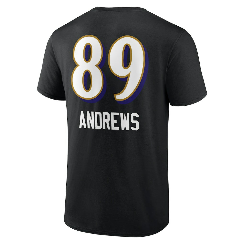Mark Andrews Baltimore Ravens Team Wordmark Player Name & Number T-Shirt - Black outlet