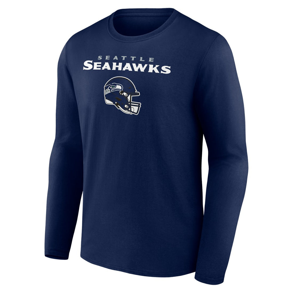 Jaxon Smith-Njigba Seattle Seahawks Team Wordmark Player Name & Number Long Sleeve T-Shirt - College Navy sale
