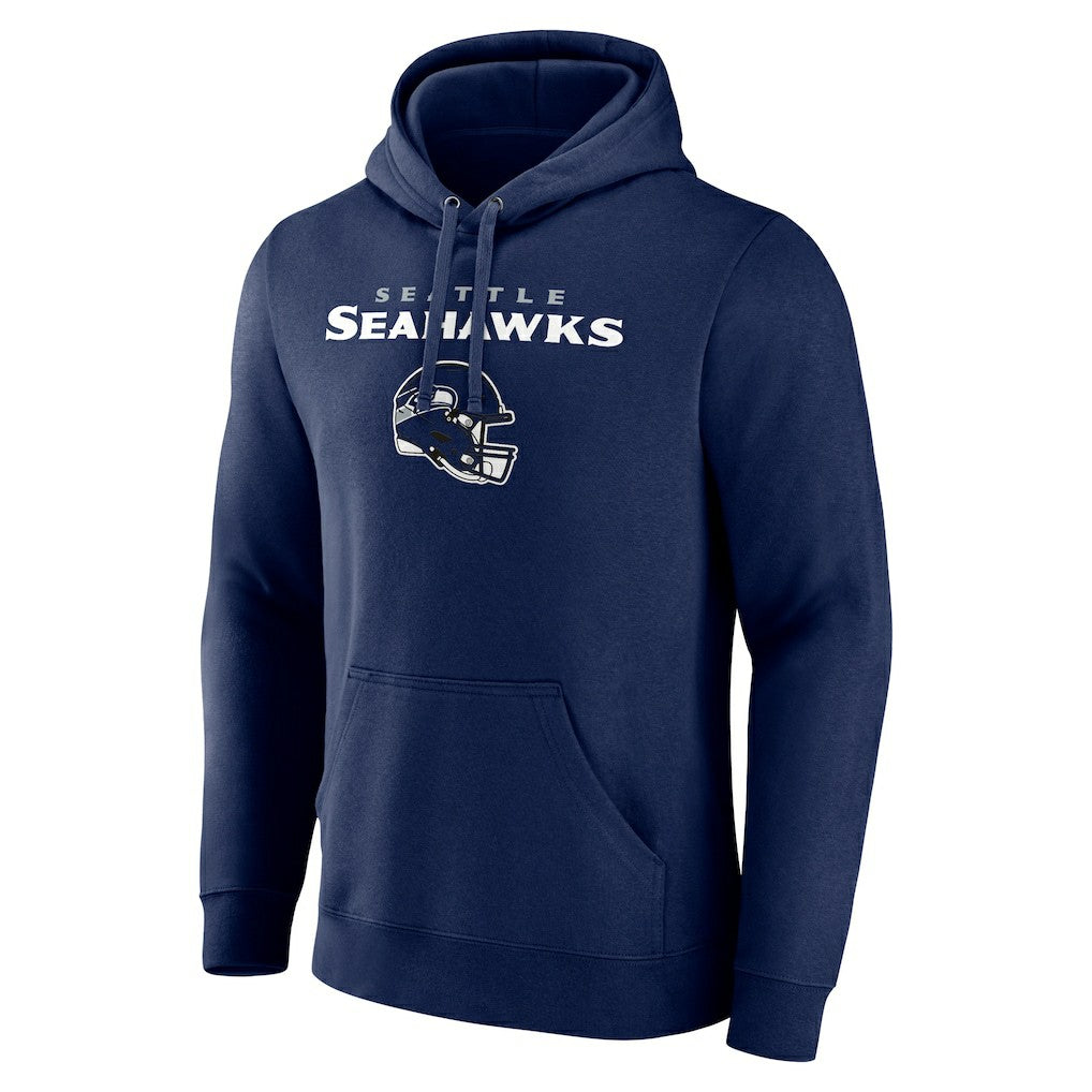 Jaxon Smith-Njigba Seattle Seahawks Team Wordmark Player Name & Number Pullover Hoodie - College Navy sale