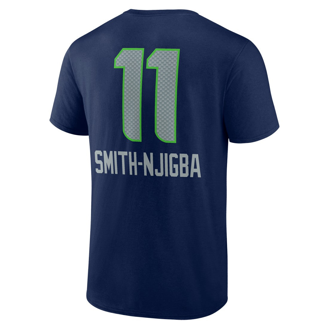 Jaxon Smith-Njigba Seattle Seahawks Team Wordmark Player Name & Number T-Shirt - College Navy online