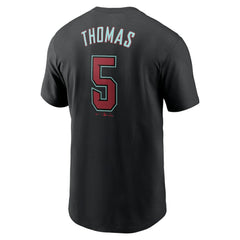 Alek Thomas Arizona Diamondbacks 2024 Fuse Name & Number T-Shirt Black