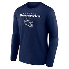Jake Bobo Seattle Seahawks Team Wordmark Player Name & Number Long Sleeve T-Shirt - College Navy discount