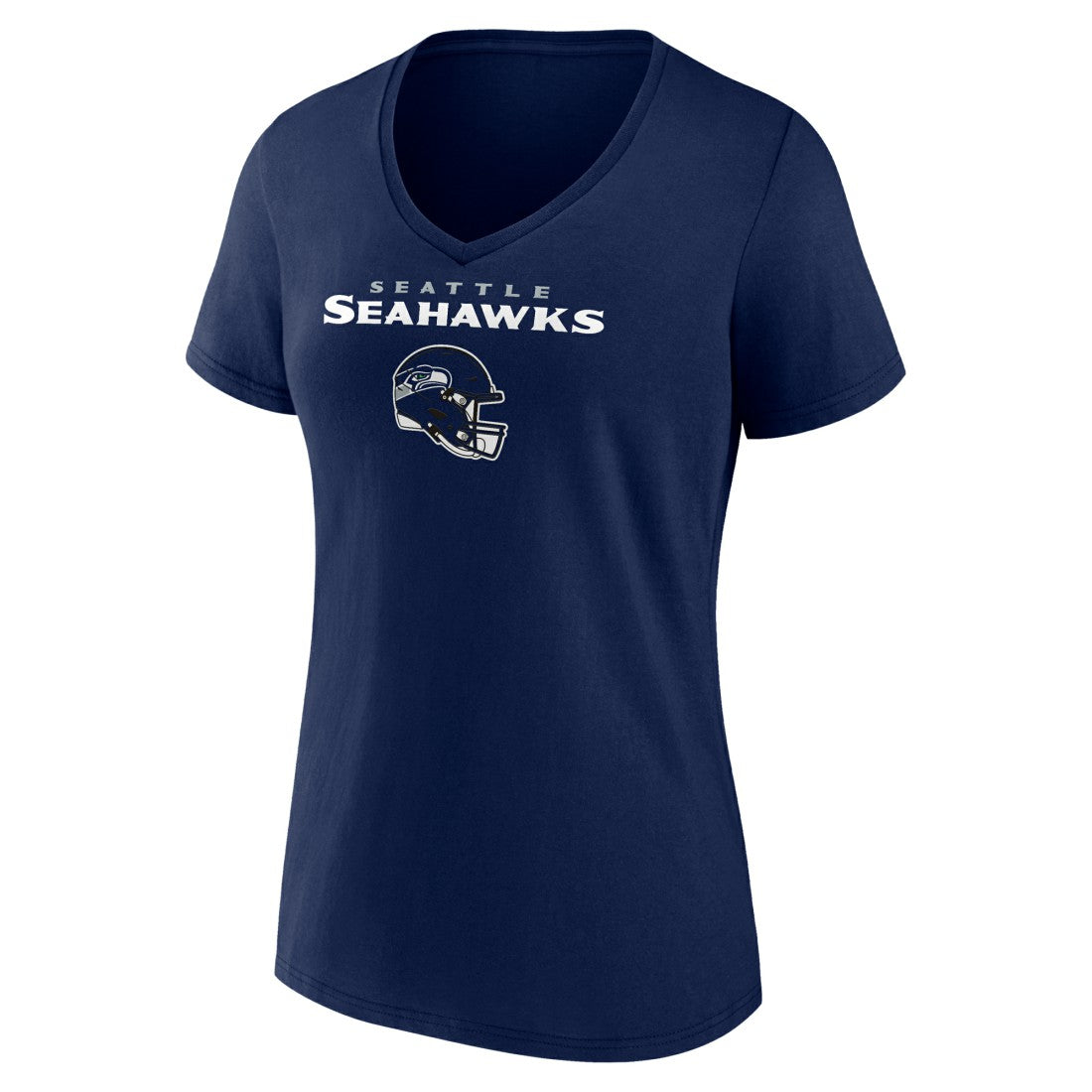 Jake Bobo Seattle Seahawks Women's Team Wordmark Player Name & Number V-Neck T-Shirt - College Navy on sale