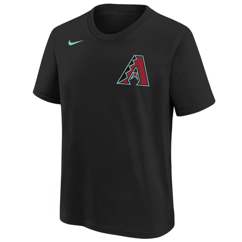 Ketel Marte Arizona Diamondbacks Youth Name & Number T-Shirt Black