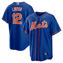 Francisco Lindor New York Mets Big & Tall Alternate Replica Player Jersey Royal