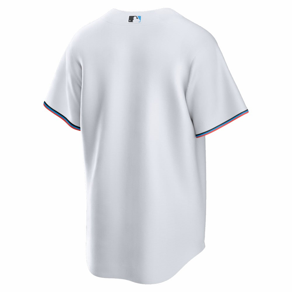 Miami Marlins Home Big & Tall Replica Jersey White