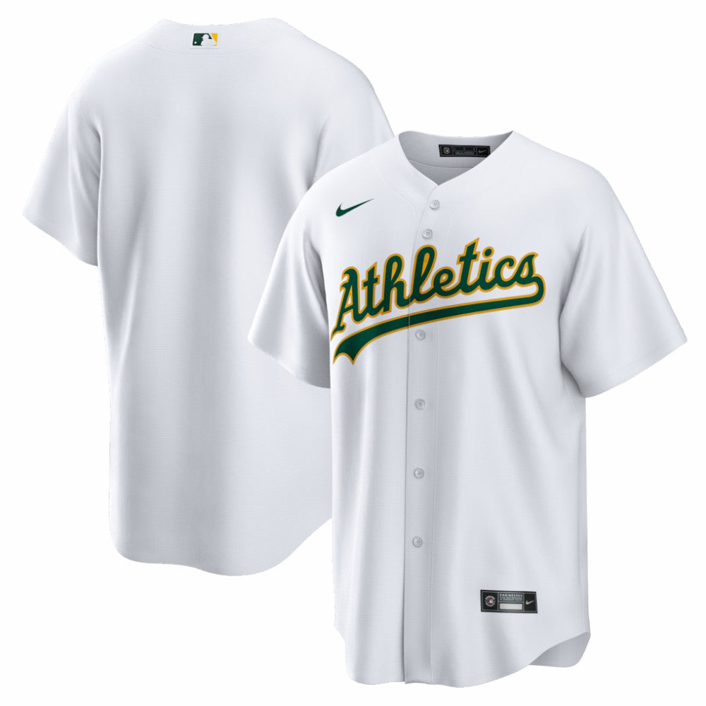 Athletics Home Big & Tall Replica Jersey White